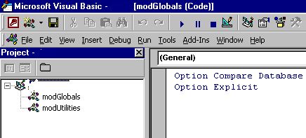 VBA Modules